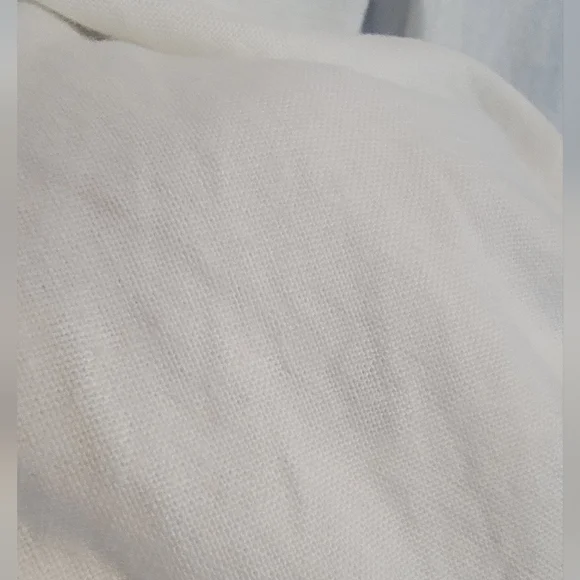 Old Navy Women's Linen, White, Cargo Pants Relaxed Fit. - Picture 8 of 11